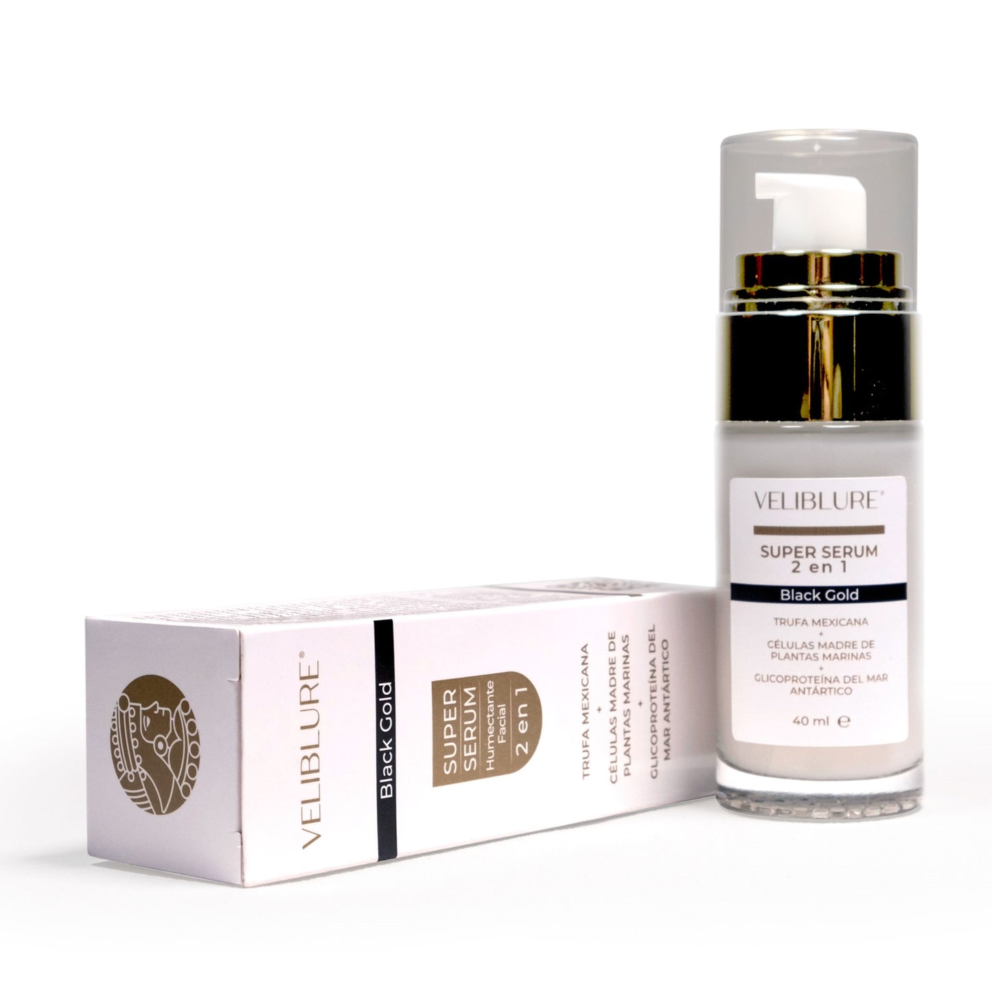 Super Serum 2 en 1 Black Gold